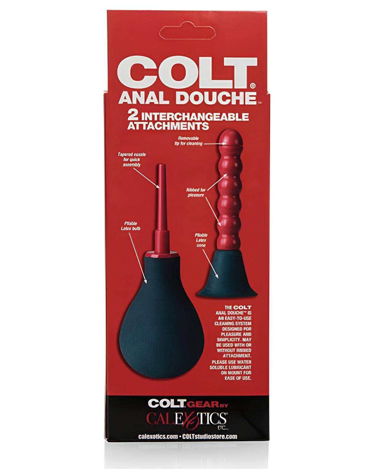 Colt Anal Douche - Black - SEX LOVE DOLLS