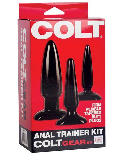 Colt Anal Trainer Kit - Black - SEX LOVE DOLLS