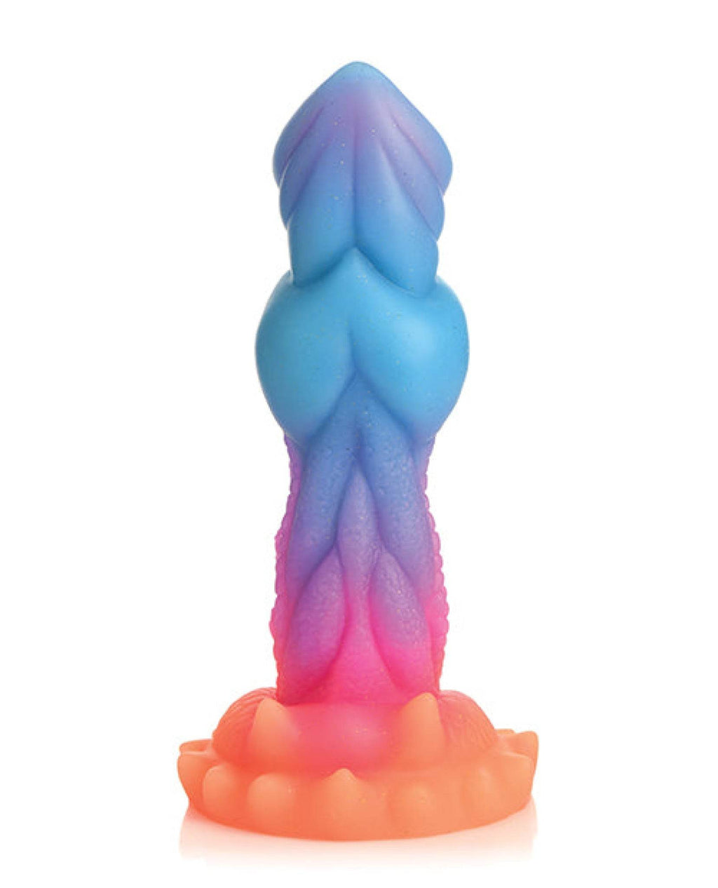 Creature Cocks Glow-in-the-Dark Aqua-Cock Silicone Dildo - SEX LOVE DOLLS