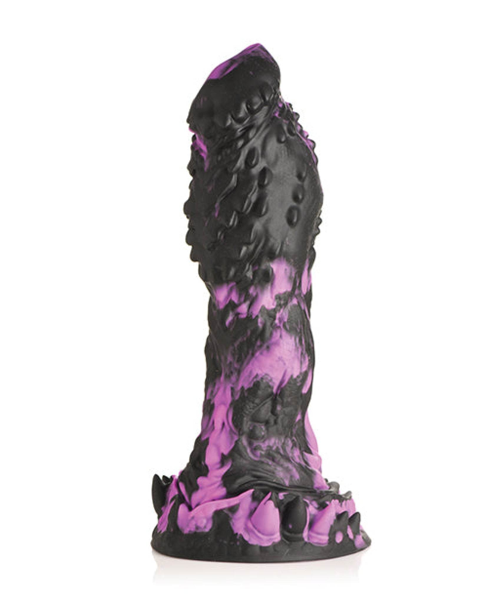 Creature Cocks Grim Silicone Dildo - Black/Purple - SEX LOVE DOLLS