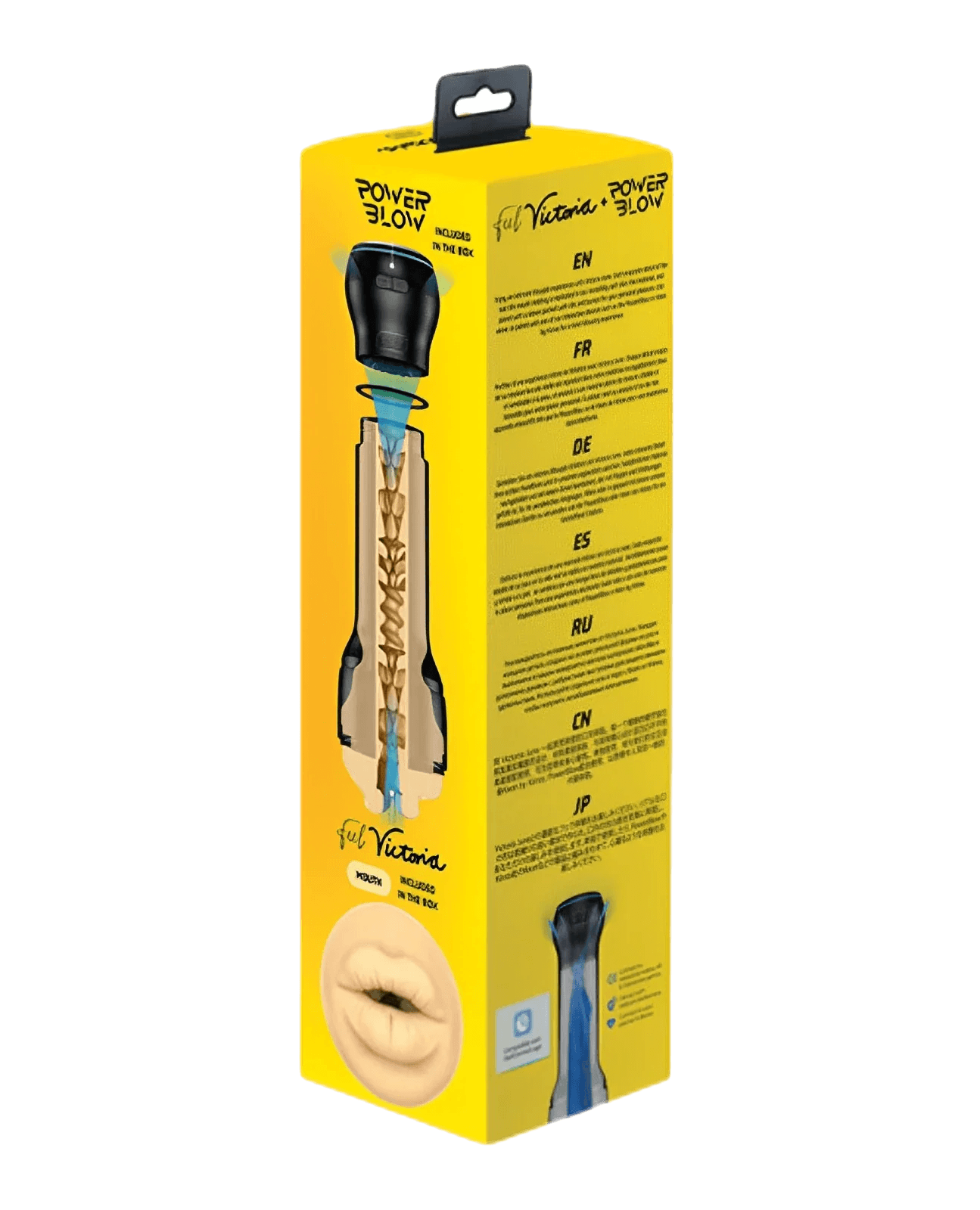 Kiiroo Feel Stars Collection Powerblow Mouth Combo Set - Victoria June - SEX LOVE DOLLS