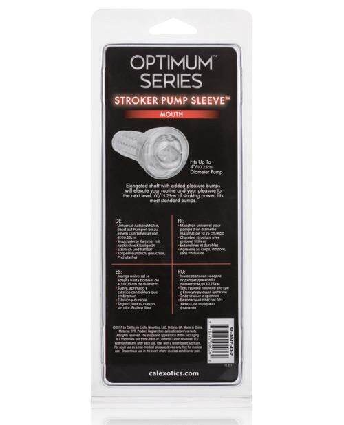 Optimum Series Stroker Pump Sleeve - SEX LOVE DOLLS
