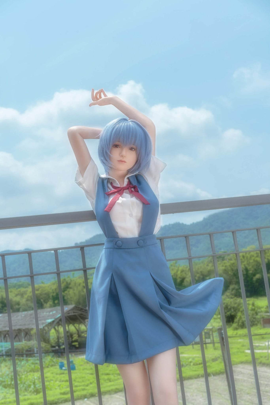 Rei Ayanami Anime Silicone Sex Doll - Game Lady Doll - SEX LOVE DOLLS