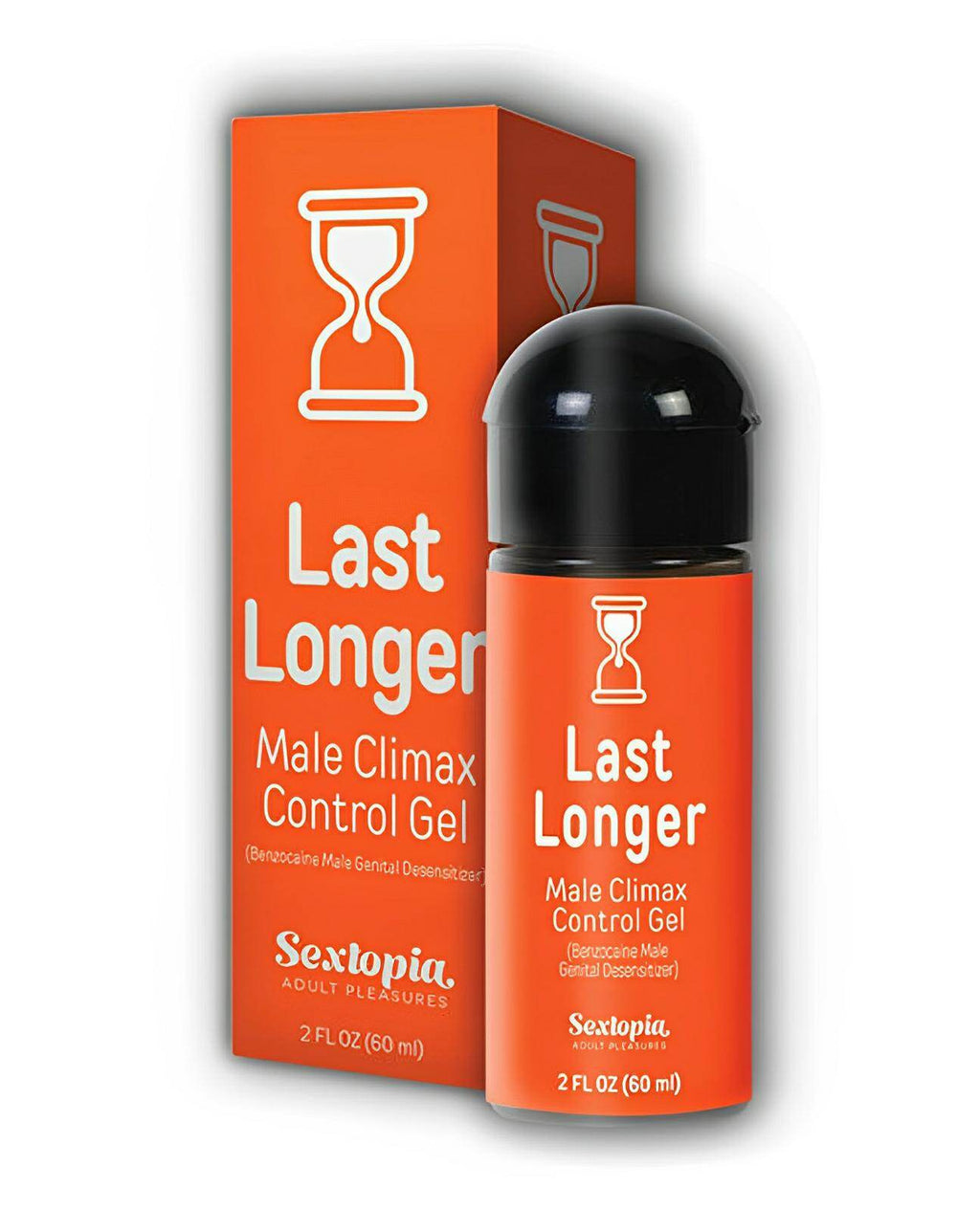 Sextopia Last Longer Male Climax Control Gel - 2 oz Bottle - SEX LOVE DOLLS