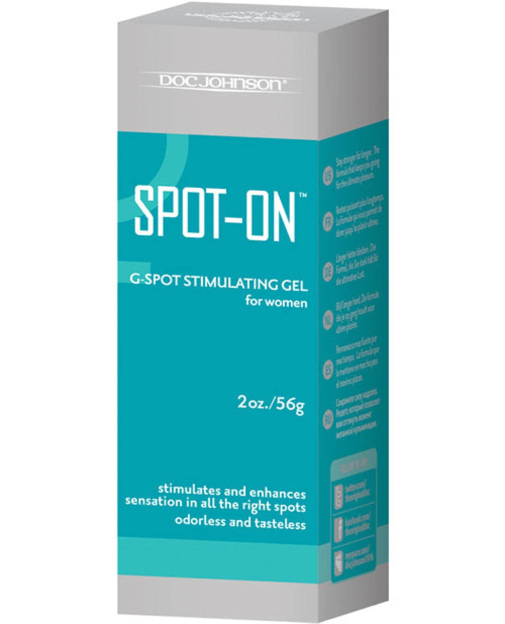 Spot On G-spot Stimulating Gel For Women - 2 Oz Tube - SEX LOVE DOLLS