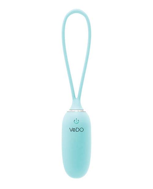 VeDO KIWI Rechargeable Insertable Bullet - Tease Me Turquoise - SEX LOVE DOLLS