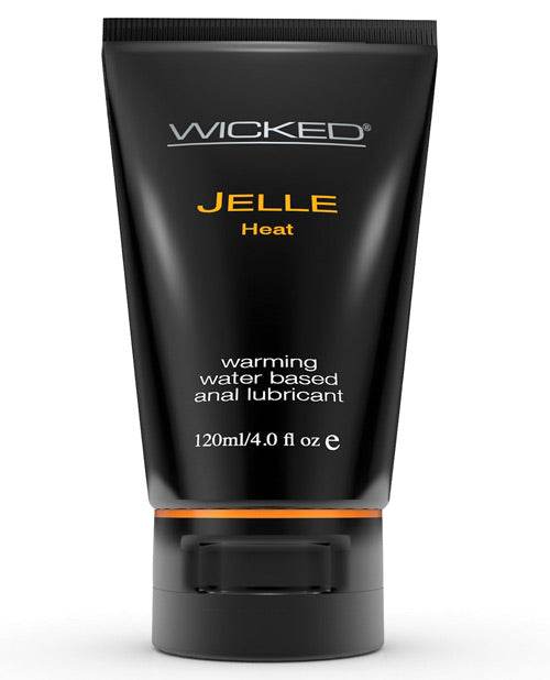 Wicked Sensual Care Jelle Warming Water Based Anal Gel Lubricant - 4 oz - SEX LOVE DOLLS