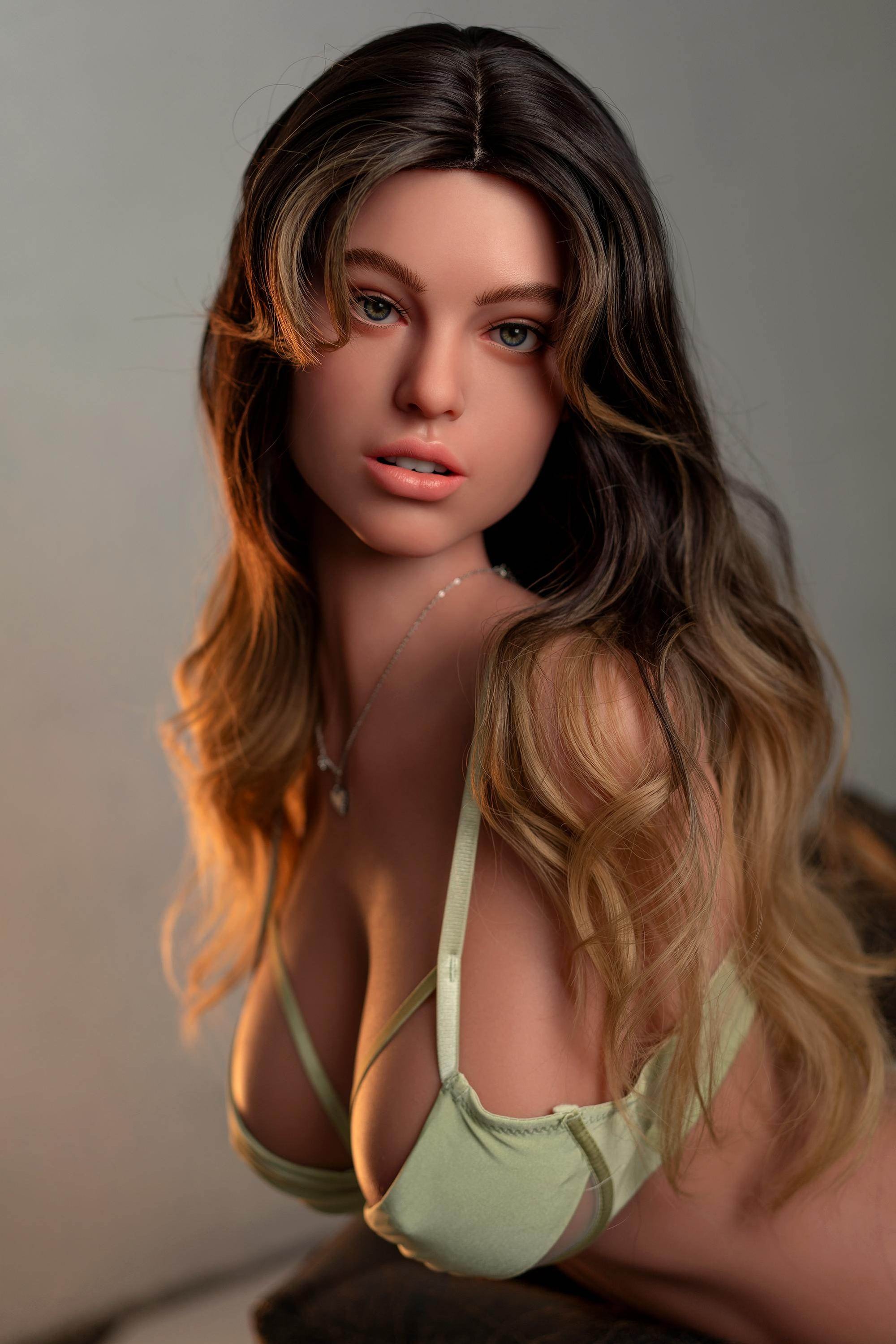 109cm/3ft7 G-cup Realistic Tan BBW Curvy SLE Sex Doll Torso ZXE201_4[USA STOCK] - SEX LOVE DOLLS