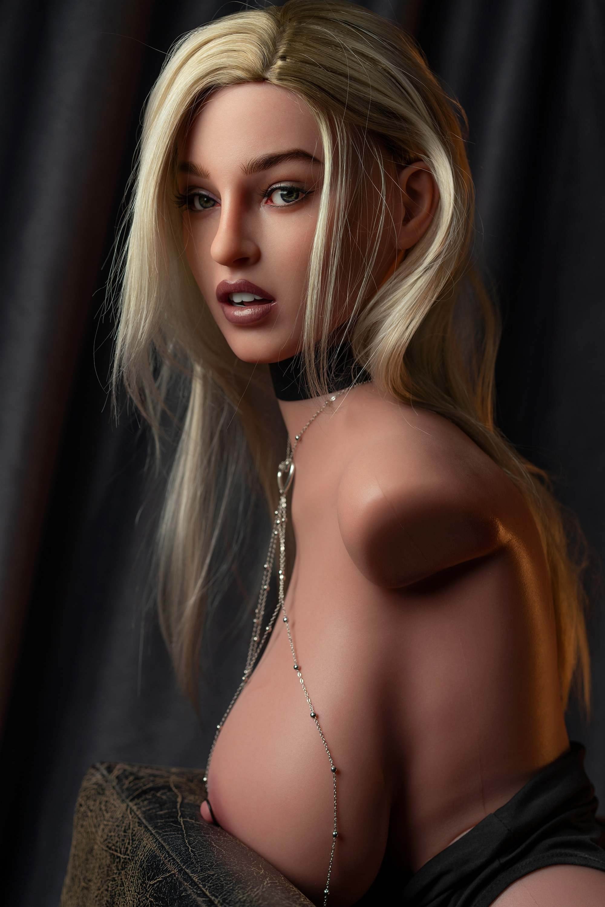 111cm/3ft8 K-cup Realistic Tan BBW Curvy SLE Sex Doll Torso ZXE204_1[USA STOCK] - SEX LOVE DOLLS