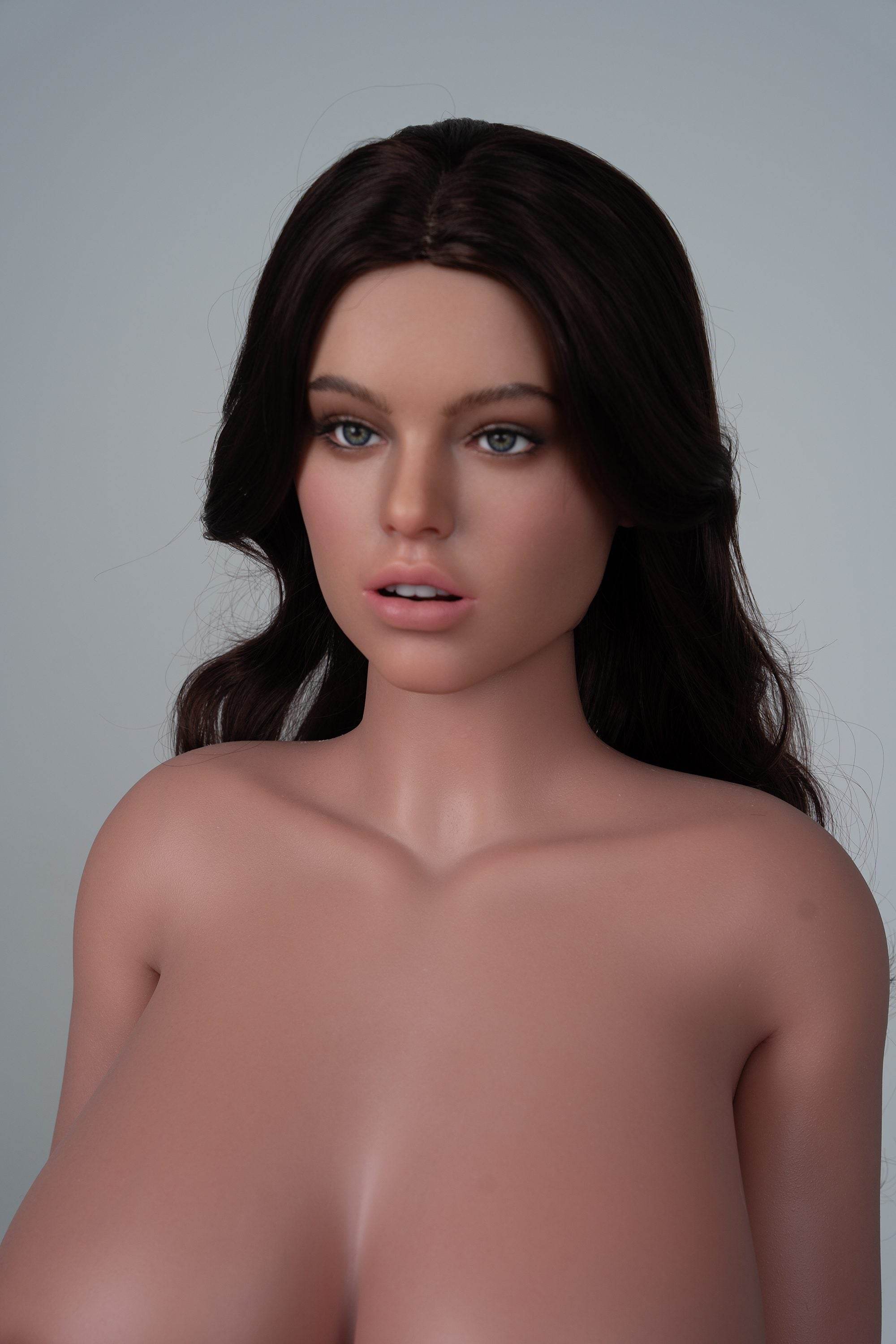 160cm/5ft2 J-cup Realistic Tan BBW Curvy Sex Doll SLE2.0-ZXE201_1[USA STOCK] - SEX LOVE DOLLS